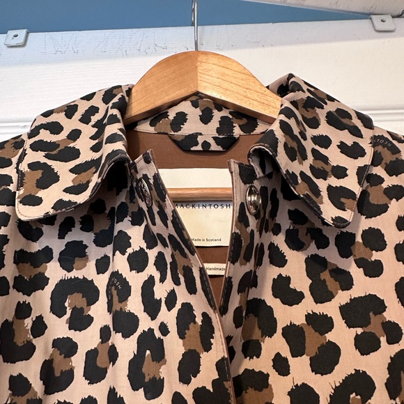 Mackintosh Fairlie Leopard-Print Coat - Picture 14 of 14